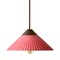 Euri Lighting Artisan Concrete Collection Summit Mountain Pendant Fixture, Cranberry Red EIN-HL4CR-1100 - alternate 3